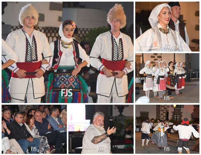 Diferentes momentos del evento folclórico de anoche en Telde/Francisco Javier Santana.